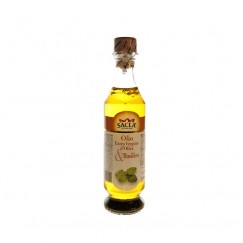 Sacla Italia Extra Vergine Olive Oil and Basilico 250 ml-243×243
